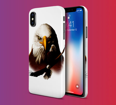 Bald Eagle Chopper Phone Case for iPhone, Samsung, and Google