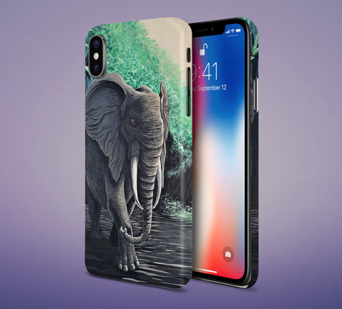 Elephant Marching Phone Case for iPhone, Samsung, and Google