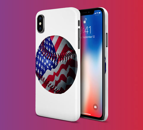 American Baseball Phone Case for iPhone, Samsung, and Google